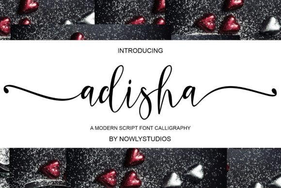 Adisha Script: The Font That Elevates Your Campaigns