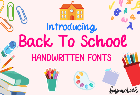 Back to School Handwritten Font for Small Business Branding