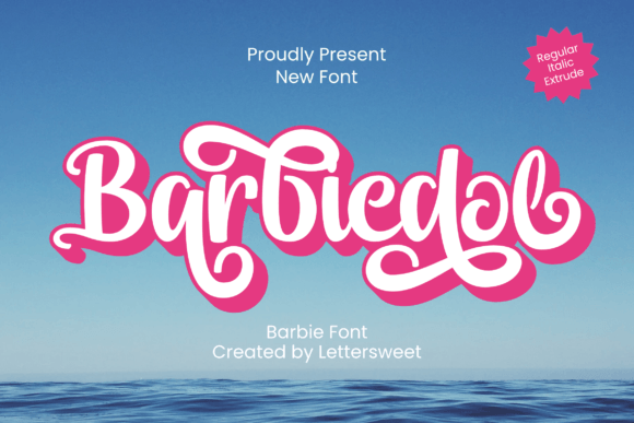 Barbiedol: A Script Font That Elevates Your Brand’s Visual Identity