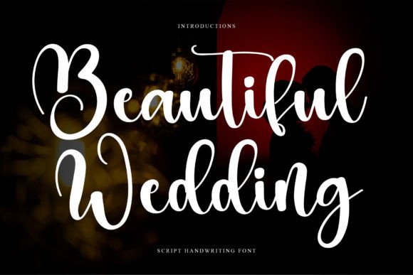 Beautiful Wedding: A Script Font for Elegant Branding