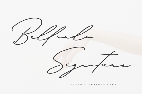 Bellinda Signature: A Script Font for Elegance and Branding
