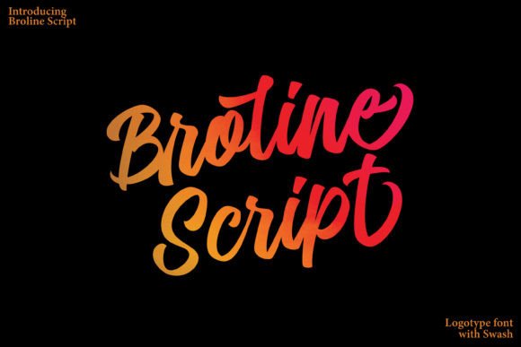 Broline Script: A Timeless Script Font for Elegant Branding