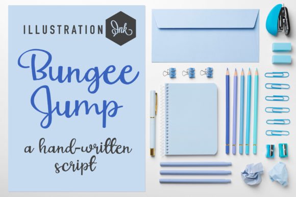 Bungee Jump: A Script Font That Breathes Life Into Your Handmade Creations