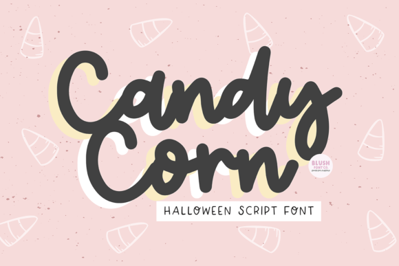 Candy Corn Script Font for Creative Branding and Design Projects