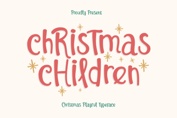 Christmas Children: A Script Font for Dynamic Branding and Campaign Design