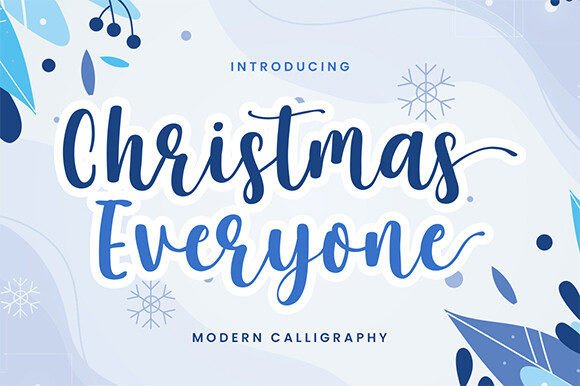 Christmas Everyone: The Font That Elevates Your Campaigns