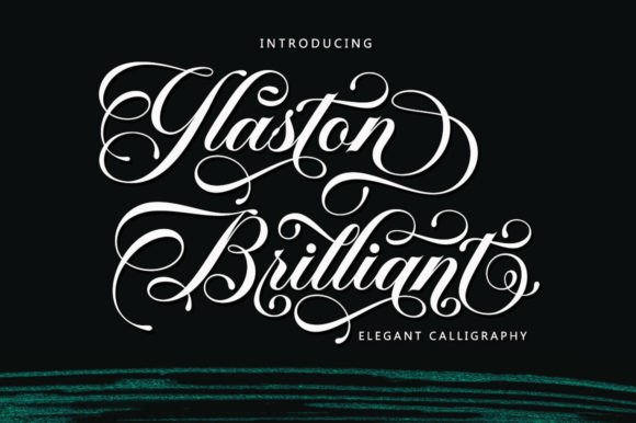 Glanston Brilliant: A Script Font for Elegant Editorial Design