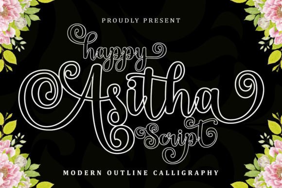 Happy Asitha Script: A Versatile Script Font for Social Media and Brand Campaigns
