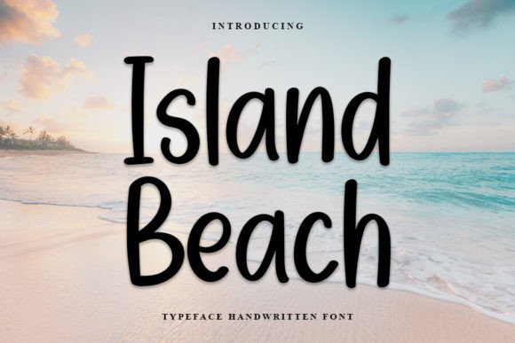 Island Beach: A Script Font for Elegant Editorial Design