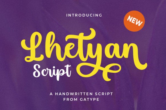 Lhetyan Script: A Timeless Script Font for Modern Web Design