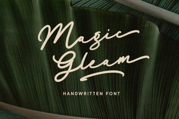 Magic Gleam: A Script Font for Web Designers Seeking Warmth and Charm