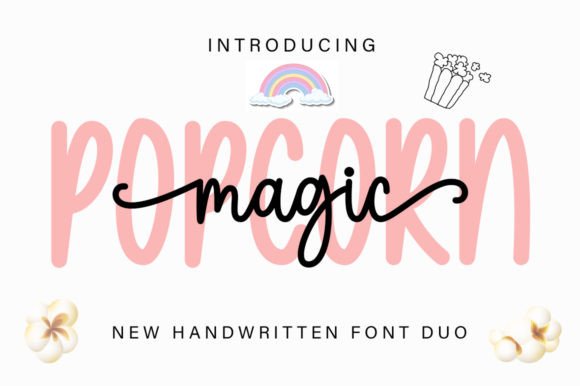 Magic Popcorn: A Font That Adds Romance to Your Web Design
