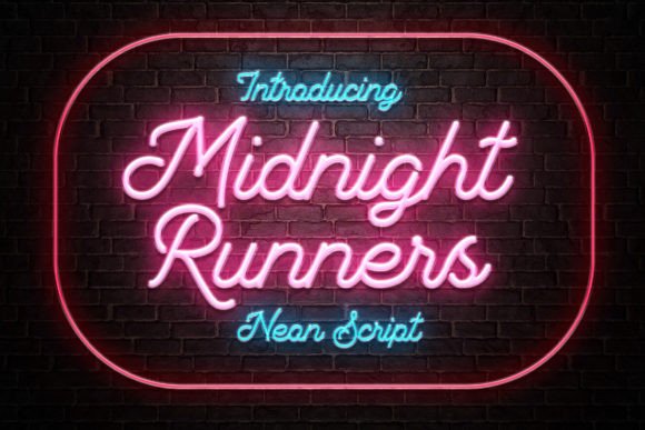 Midnight Runners: A Font for Editorial Elegance and Visual Storytelling