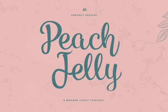 Peach Jelly: A Script Font for Elegant Branding and Campaign Design