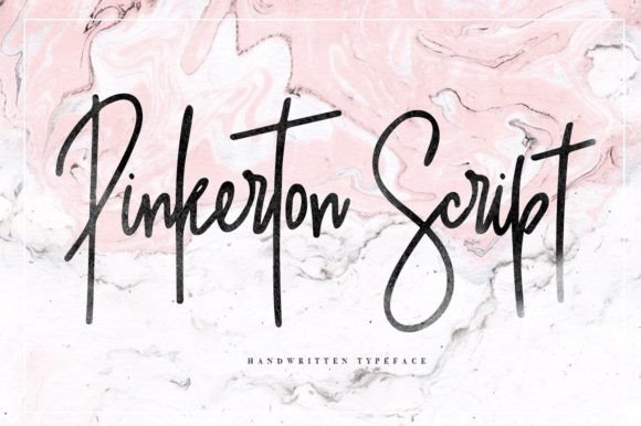 Pinkerton Script for Modern Web Design