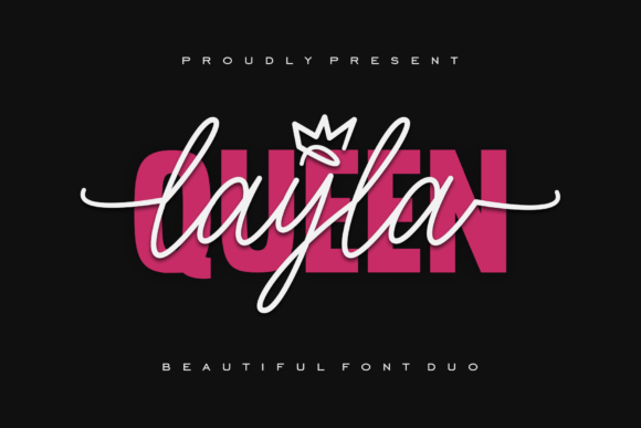 Queen Layla: The Elegant Font for Branding That Speaks to Your Audience
