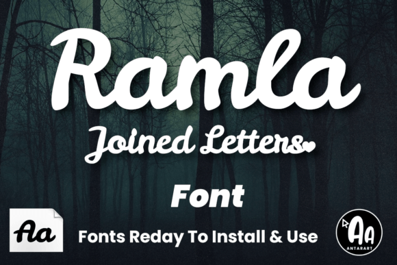 Ramla: The Script Font That Elevates Your Brand’s Visual Identity