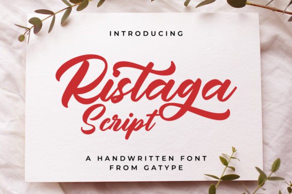 Ristaga Script for Bold Branding and Creative Projects