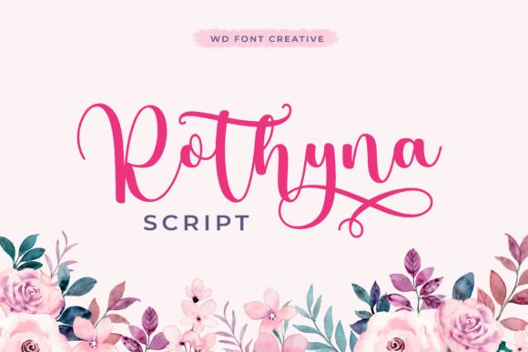 Rothyna Script: A Premium Font for Creative Campaigns