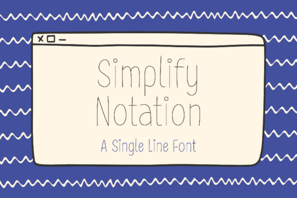 Simplify Notation: The Modern Script Font for Small Business Branding