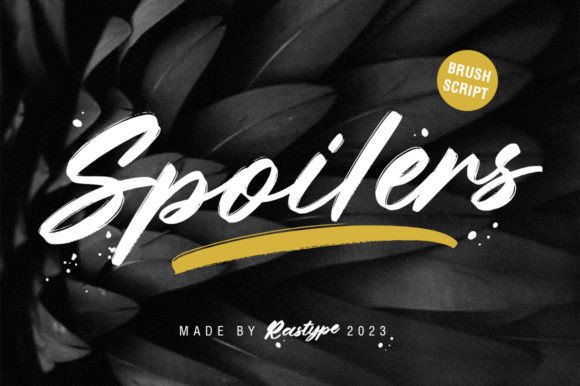 Spoilers Script for Creative Web Design and Branding