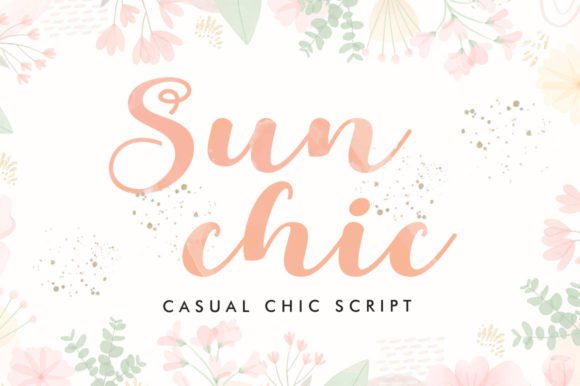 Sunchic: The Script Font That Elevates Your Brand’s Visual Story