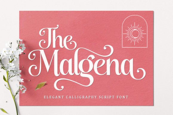The Malgena: A Script Font That Elevates Your Brand