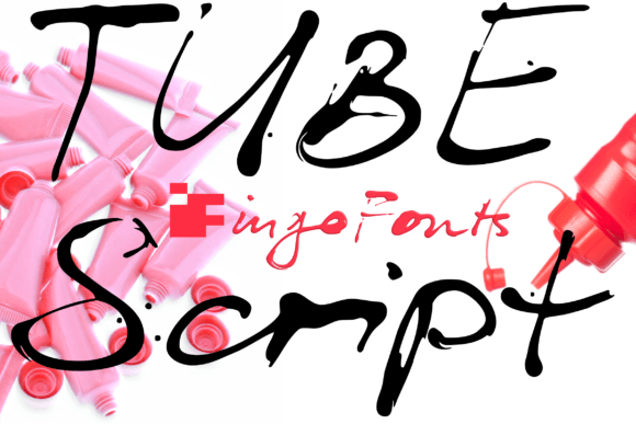 Tube Script Font: A Bold Choice for Script Handwritten Design