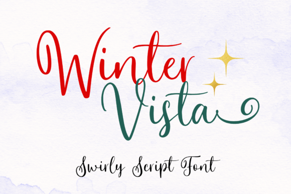 Winter Vista: A Script Font for Elegant Editorial Design